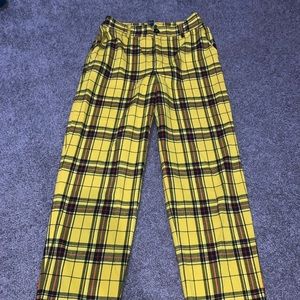 Plaid pants